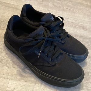 all black vans